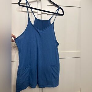 2 in 1 Blue Cami Dress